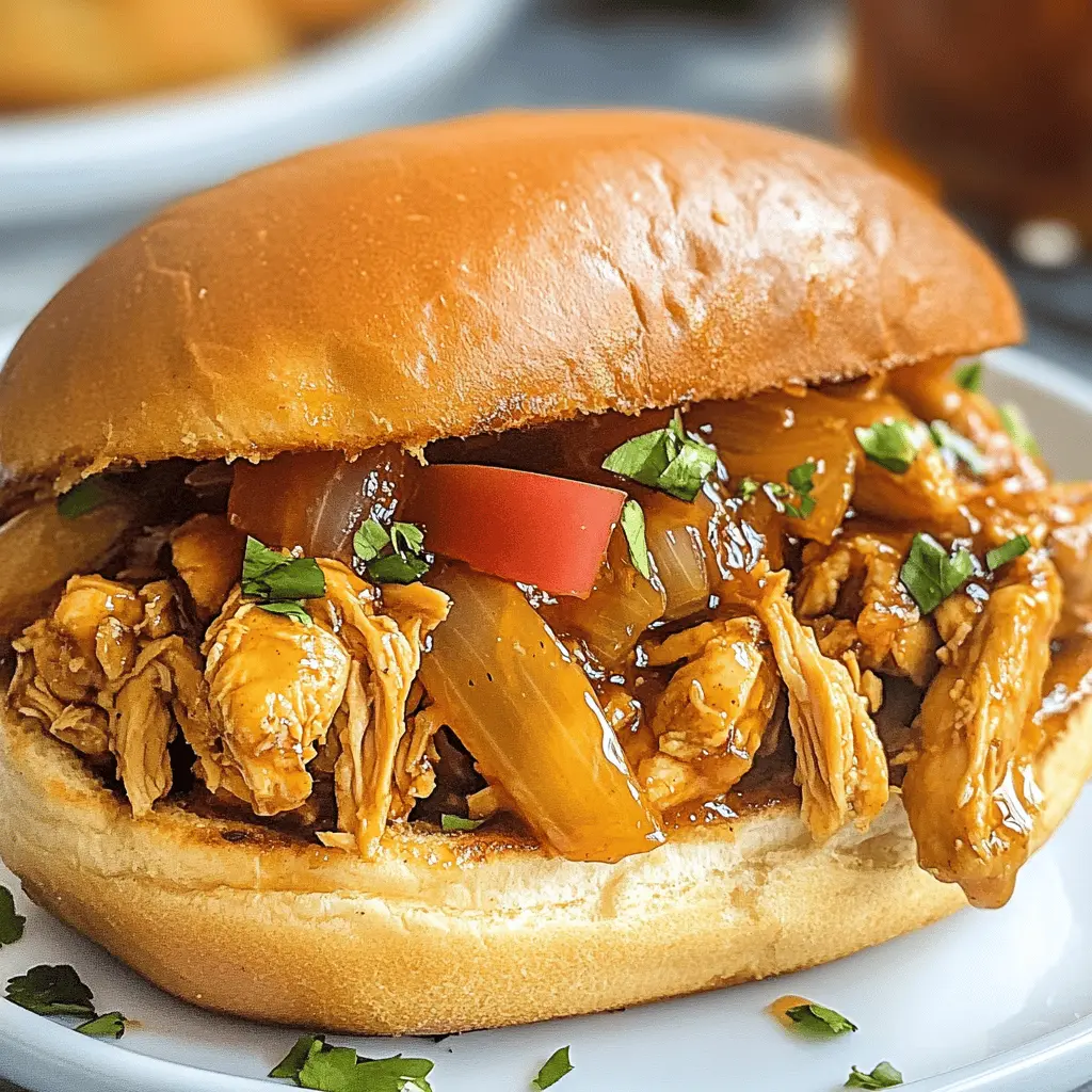 Get ready for a delicious twist on your next meal! These Slow Cooker Hot Honey Chicken Sandwiches are packed with tender, flavor-filled chicken coated in a sweet and spicy sauce. Perfect for game day or casual gatherings, they're easy to prepare and sure to impress. Save this recipe to make the ultimate comfort food you'll crave again and again!